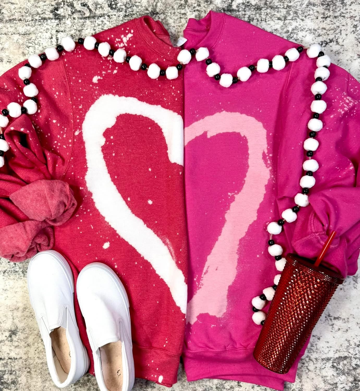 Grafitti Heart Sweatshirt