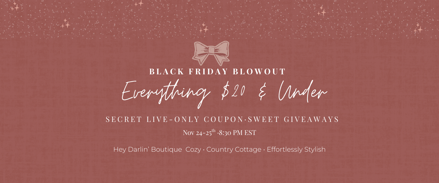 Black Friday Blowout