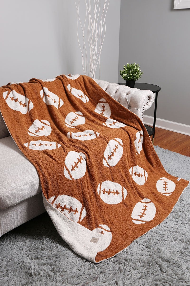Game Day Reversible Comfy Luxe Cashmere Blanket