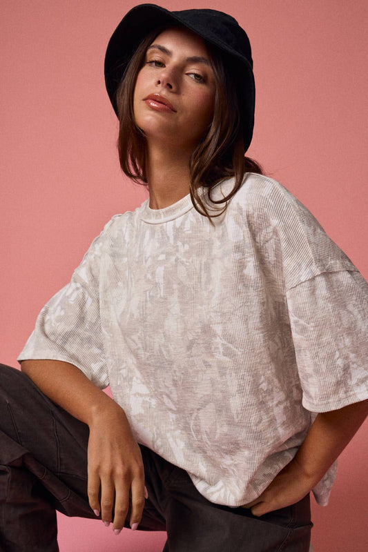 Camo Comfort Ribbed Tee