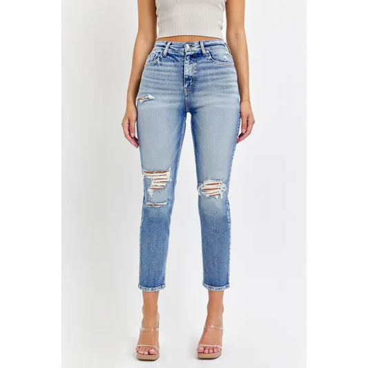 High Rise Mom Jean