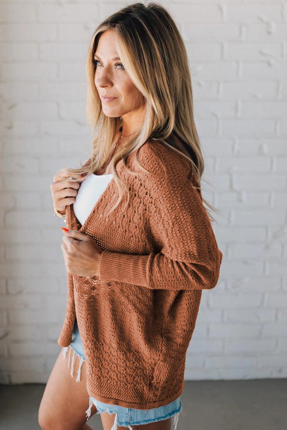 Redwood Hollow Knit Cardigan