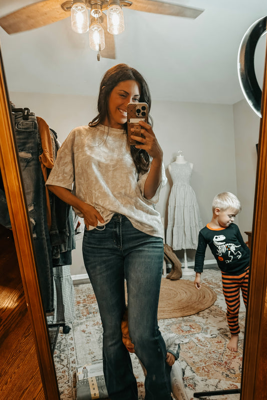 Camo Comfort Ribbed Tee