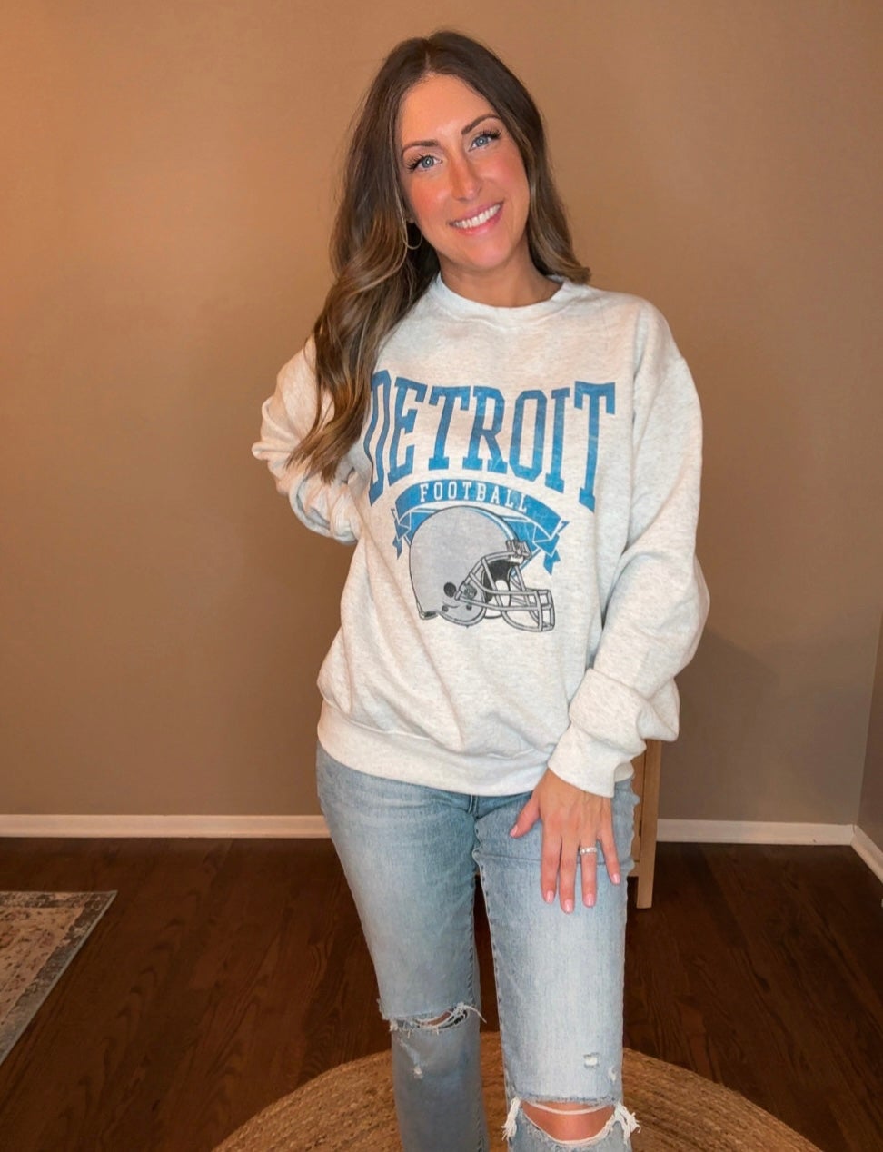 Vintage Lions Football Sweatshirts