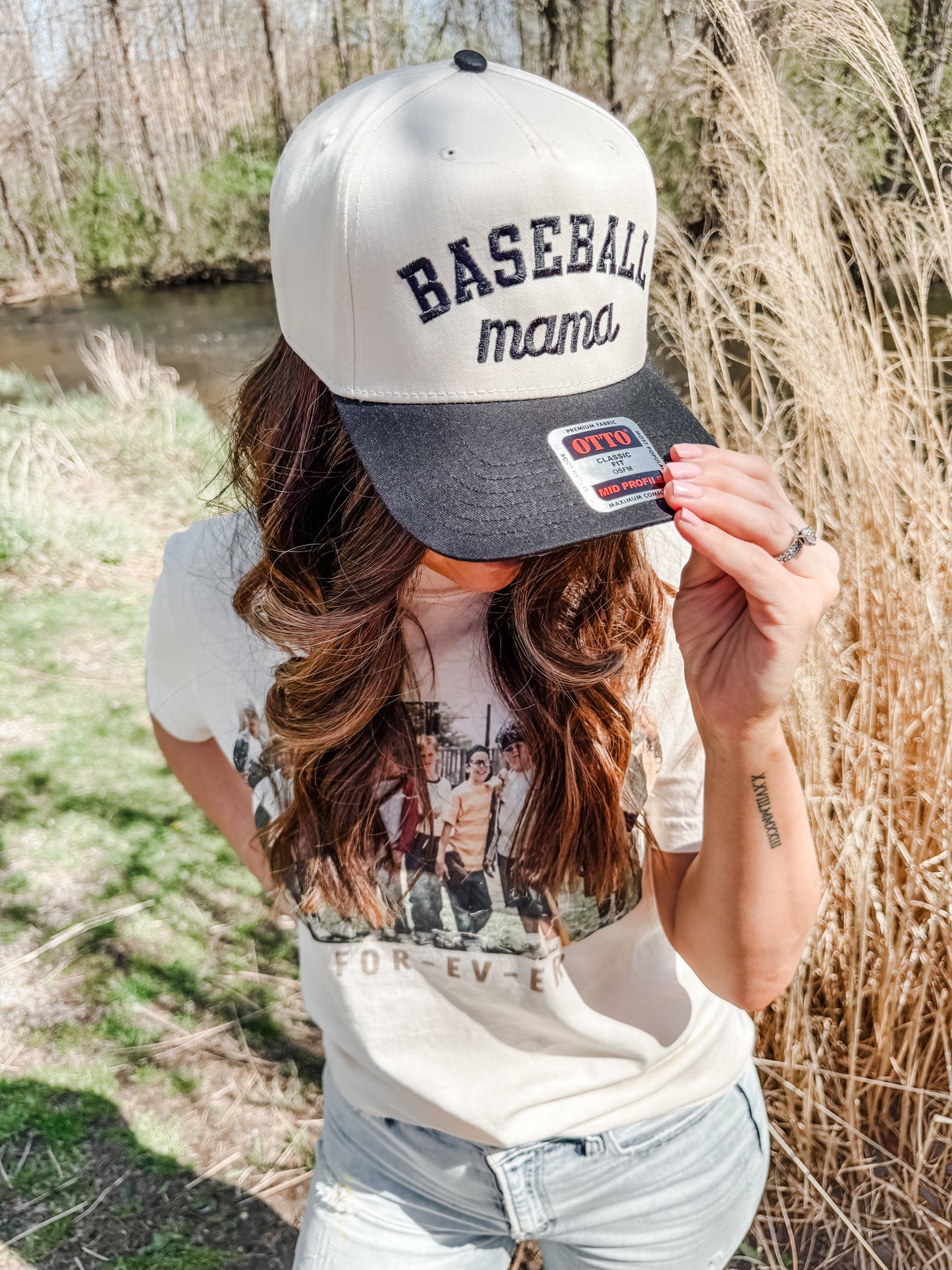 Baseball Mama Embroidery Cap