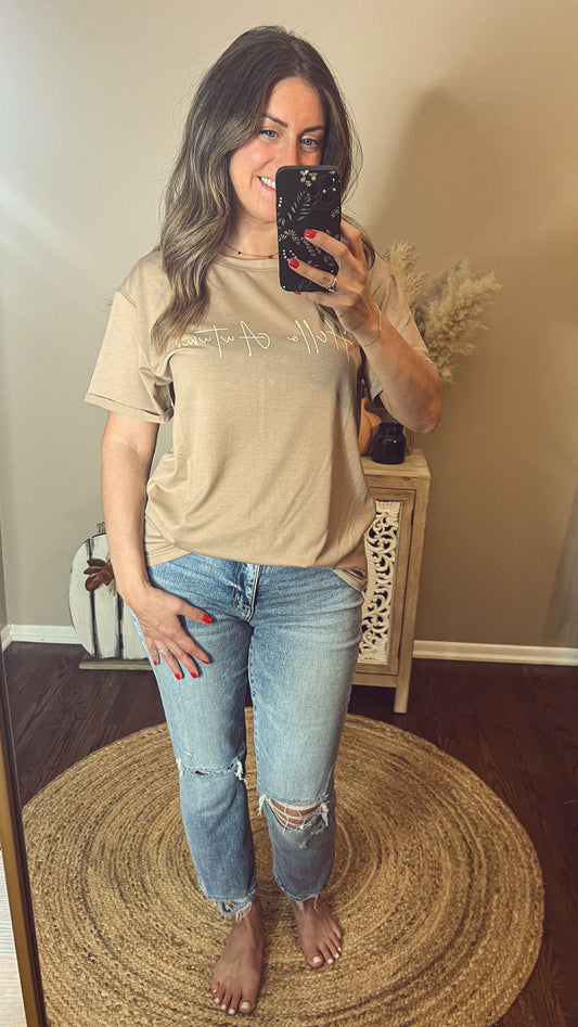 Hello Autumn Tee Super Soft Graphic Tee