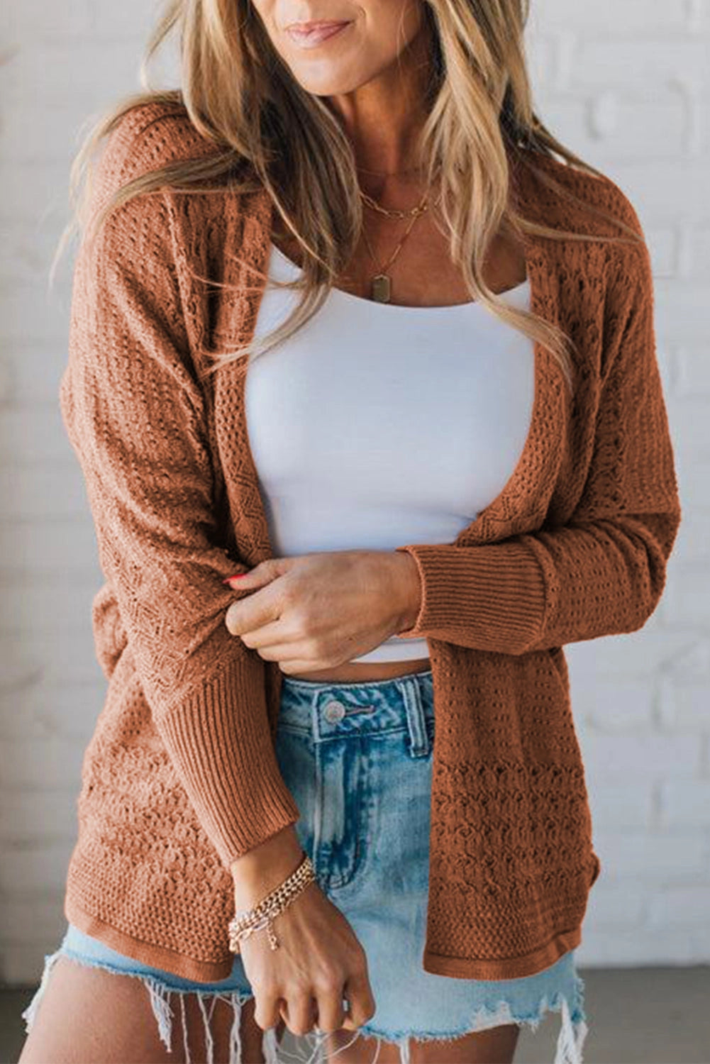 Redwood Hollow Knit Cardigan
